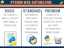 develop autopilot website python bot for automation workflow