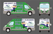 design custom vinyl car wrap, van wrap vehicle wrap