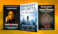 do book cover design, KDP book cover design or ebook cover design