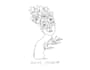 draw aesthetic line art illustration within 24 hours