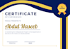 design professional and custom certificate templates