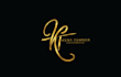 design handwritten signature initial, monogram
