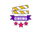 design good looking film logo with new concept