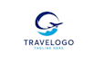 design good looking travel logo with new concept