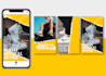create a advertising  post for beautiful instagram feed
