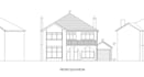 do 2d cad drawing, floor plan with measurement