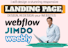 design website from scratch on webflow mobirise and jimdo