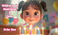 create awesome children story book illustrations