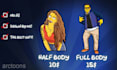 draw you into a famous yellow cartoon character