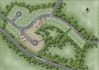 do architectural site plan render and master plan render