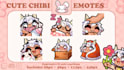 draw chibi emotes in my style