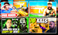 design eye catching call of duty warzone thumbnail