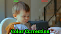 professional color correction and grading