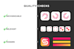 design modern app icon logo