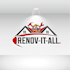 do home renovation, roofing, remodeling, and  handyman logo