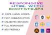 convert PSD pages into a responsive HTML5 and css3
