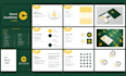 do a modern minimal symbolic initial logo and brand identity