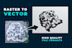 convert redraw logo to vector and trace image