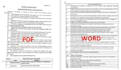convert PDF to word, CSV or excel format