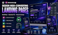 wordpress landing page with elementor pro