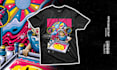 design tshirt and merch illustration for clothing brands