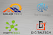 do  modern logo design for branding