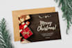 design christmas, new year cards and flyers