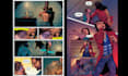 draw an awesome color comic book page or graphic novel