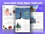 design responsive, editable mailchimp html email template