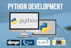 build websites, web applications with python django