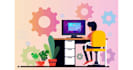 design quality , modern flat illustration for web and app