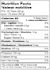 do cfia compliant canadian bilingual nutrition facts label
