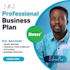 write a complete business plan for startups investors and loans