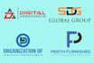 make modern company and website logo