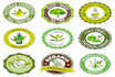 design minimalistic badge, patch, sticker, label, and logo