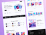 design web landing page UI UX
