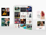 design 100 creative social media posts