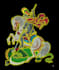 do embroidery digitizing into dst,pes,hus file in 1 hour