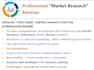 life sciences market research with my big 4 experience
