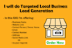 do targeted local business lead generation