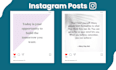 design customized social media posts