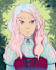 create a cute youtube avatar portrait