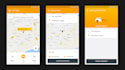 taxi booking app, cab app map location app with admin panel