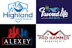 do real estate , property logo design