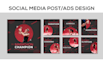 do affiliate web banner ads, social media post  design