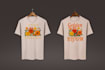 design professional custom t shirts design typhography modern prints icons