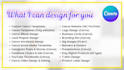 design anything in canva for you