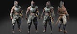 do aaa 3d character modeling for unreal engine 5 and unity