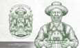 design vintage logo with hand drawn illustration