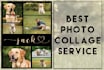 make a photo collage and custom shape collage